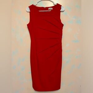 Calvin Klein Red Dress